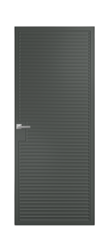 Дверь межкомнатная Space 01 Цвет Пихтовый Покрытие Эмаль  Наличник Скрытый короб хром Цена 68303