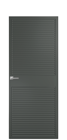 Дверь межкомнатная Space 02 Цвет Пихтовый Покрытие Эмаль  Наличник Скрытый короб хром Цена 68303