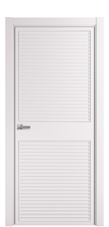 Дверь межкомнатная Спейс 02 Цвет Крем Покрытие Эмаль  Наличник L 75 Цена 49475