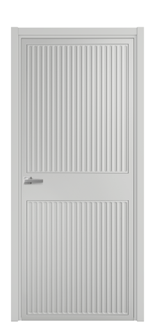 Дверь межкомнатная Space 22 Цвет Телегрей Покрытие Эмаль  Наличник L 50 Цена 52175