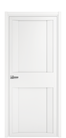 Дверь межкомнатная Podio 01 Цвет Белый Покрытие Эмаль  Наличник L 50 Цена 64625