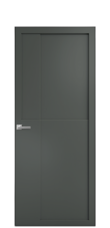 Дверь межкомнатная Podio 02 Цвет Пихтовый Покрытие Эмаль  Наличник Скрытый короб хром Цена 68303