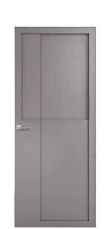 Дверь межкомнатная Podio 02 Цвет Ирис Покрытие Эмаль  Наличник Скрытый короб хром Цена 66610