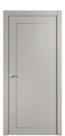 Дверь межкомнатная Podio 03 Цвет Серый Шелк Покрытие Эмаль  Наличник L 75 Цена 69975