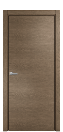 Дверь межкомнатная Porte 39-00 Цвет Лайт Грей Покрытие ПВХ SOFT (ПЭТ) Наличник L 75 Цена 27000