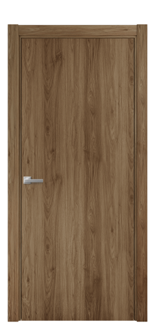 Дверь межкомнатная Porte 39-00 Цвет Орех NY классический Покрытие ПВХ WOOD NATURAL Наличник L 75 Цена 18764