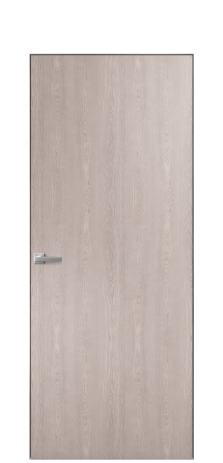 Дверь межкомнатная Porte 39-00 Цвет Дуб Имбирь Покрытие Шпон натуральный вертикаль Наличник Скрытый короб хром Цена 50900
