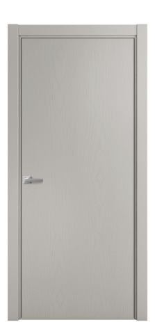 Дверь межкомнатная Porte 39-00 Цвет Ясень Серый Шелк Покрытие Шпон крашеный вертикаль Наличник L 75 Цена 35995