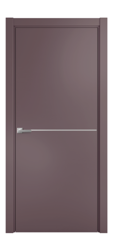 Дверь межкомнатная Слот 10-001 Цвет Лиловый Покрытие Эмаль  Наличник L 75 Цена 44028