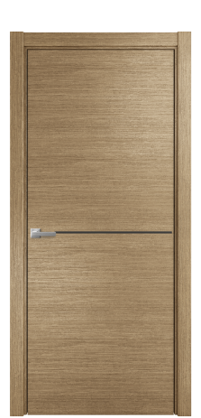 Дверь межкомнатная Слот 10-001 Цвет Дуб Янтарь Покрытие Шпон масло  Наличник L 75 Цена 51375