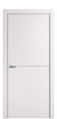 Дверь межкомнатная Slot 10-001 Цвет Ясень Крем Покрытие Шпон крашеный  Наличник L 75 Цена 39050