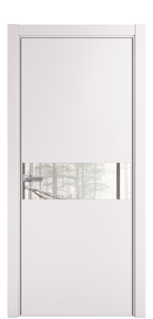 Дверь межкомнатная Ветро 11 Цвет Крем Покрытие Эмаль  Наличник L 75 Цена 45575