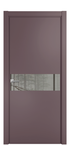Дверь межкомнатная Ветро 11 Цвет Лиловый Покрытие Эмаль  Наличник L 75 Цена 47573