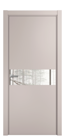 Дверь межкомнатная Ветро 11 Цвет Пудра Покрытие Эмаль  Наличник L 75 Цена 45575