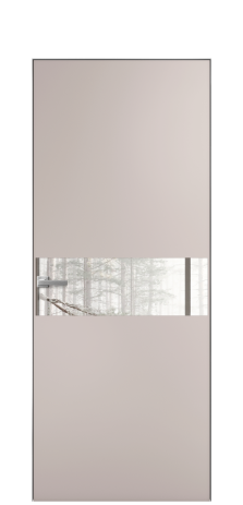 Дверь межкомнатная Ветро 11 Цвет Пудра Покрытие Эмаль  Наличник Скрытый короб хром Цена 45550