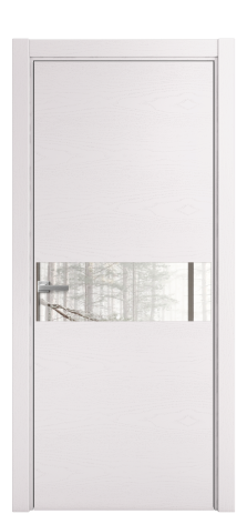 Дверь межкомнатная Ветро 11 Цвет Ясень Крем Покрытие Шпон крашеный  Наличник L 75 Цена 48775