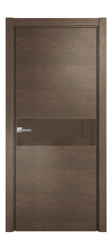 Дверь межкомнатная Ветро 11 Цвет Дуб Марракеш Покрытие Шпон натуральный  Наличник L 75 Цена 51650