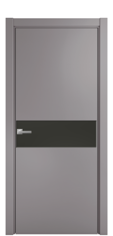 Дверь межкомнатная Ветро 11 Цвет Ирис Покрытие Эмаль  Наличник L 75 Цена 45575