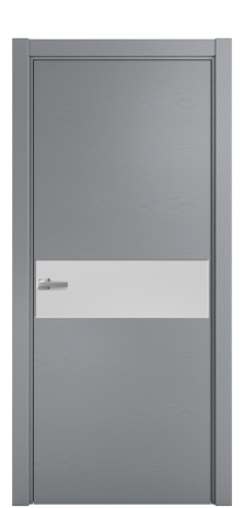 Дверь межкомнатная Ветро 11 Цвет Ясень Гриджио Покрытие Шпон крашеный  Наличник L 75 Цена 48775
