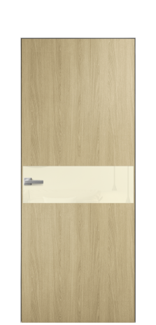 Дверь межкомнатная Vetro 11 Цвет Maderaira oak amber Покрытие ПВХ WOOD NATURAL Наличник Скрытый короб хром Цена 58160