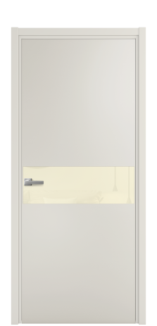 Дверь межкомнатная Vetro 11 Цвет Дымчатый Покрытие Эмаль  Наличник L 50 Цена 45575