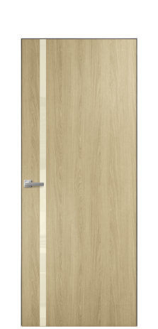 Дверь межкомнатная Vetro 13 Цвет Maderaira oak amber Покрытие ПВХ WOOD NATURAL Наличник Скрытый короб хром Цена 40336