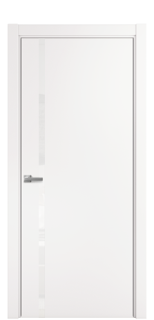 Дверь межкомнатная Vetro 13 Цвет Вайт Покрытие ПВХ SOFT (ПЭТ) Наличник L 75 Цена 26165 Дверь межкомнатная Vetro 13 Цвет Вайт Покрытие ПВХ SOFT (ПЭТ) Наличник L 75 Цена 26165