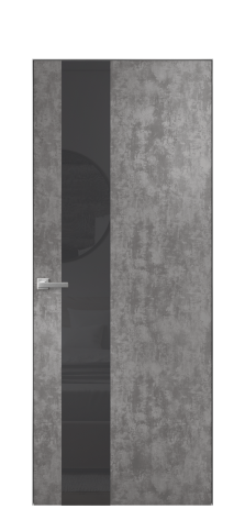 Дверь межкомнатная Ветро 14 Цвет Айс какао Покрытие ПВХ ФАКТУРНЫЕ Наличник Скрытый короб хром Цена 41000