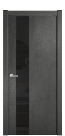 Дверь межкомнатная Ветро 14 Цвет Камень темный Покрытие ПВХ ФАКТУРНЫЕ Наличник L 75 Цена 34100