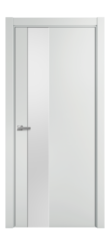Дверь межкомнатная Ветро 14 Цвет Облачный Покрытие Эмаль  Наличник L 75 Цена 45575