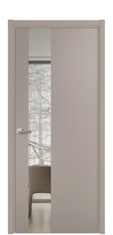 Дверь межкомнатная Ветро 14 Цвет Какао Покрытие Эмаль  Наличник L 50 Цена 45575