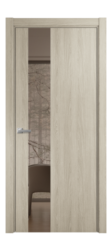 Дверь межкомнатная Vetro 14 Цвет Maderaira oak sand Покрытие ПВХ WOOD NATURAL Наличник L 75 Цена 34600