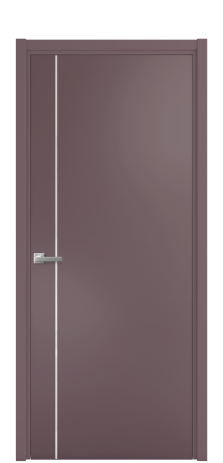 Дверь межкомнатная Ветро 17 Цвет Лиловый Покрытие Эмаль  Наличник L 50 Цена 46443