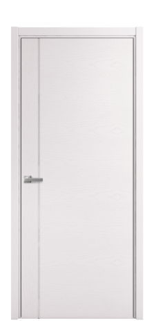 Дверь межкомнатная Vetro 17 Цвет Ясень Крем Покрытие Шпон крашеный  Наличник L 50 Цена 48175