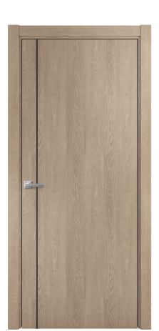 Дверь межкомнатная Slot 10-011 Цвет Дуб Песочный Покрытие Шпон натуральный  Наличник L 75 Цена 48000