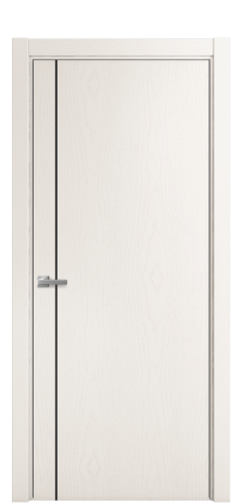 Дверь межкомнатная Slot 10-011 Цвет Ясень Молочный Покрытие Шпон крашеный  Наличник L 75 Цена 44475