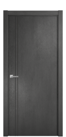 Дверь межкомнатная Slot 10-012 Цвет Камень темный Покрытие ПВХ ORIGINAL Наличник L 75 Цена 28450