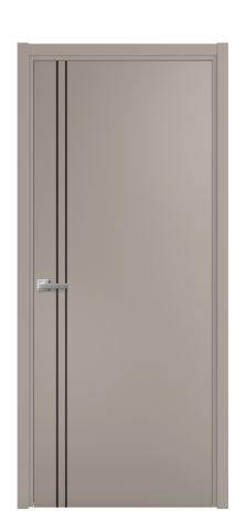 Дверь межкомнатная Slot 10-012 Цвет Какао Покрытие Эмаль  Наличник L 50 Цена 41525