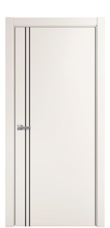 Дверь межкомнатная Слот 10-012 Цвет Молочный Покрытие Эмаль  Наличник L 75 Цена 41525