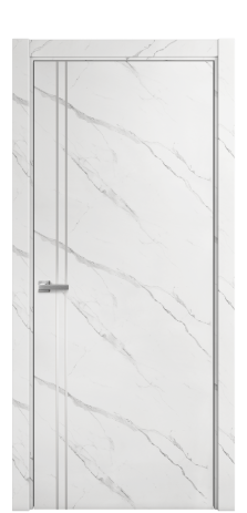 Дверь межкомнатная Slot 10-012 Цвет Monte white soft Покрытие ПВХ ORIGINAL Наличник L 75 Цена 31200