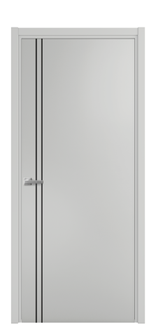 Дверь межкомнатная Слот 10-012 Цвет Телегрей Покрытие Эмаль  Наличник L 50 Цена 41525