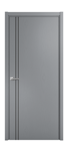 Дверь межкомнатная Слот 10-012 Цвет Ясень Гриджио Покрытие Шпон крашеный  Наличник L 50 Цена 44475