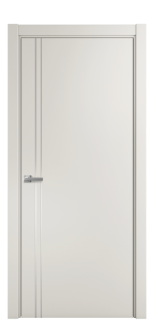 Дверь межкомнатная Слот 10-012 Цвет Лайт Грей Покрытие ПВХ SOFT (ПЭТ) Наличник L 75 Цена 31200