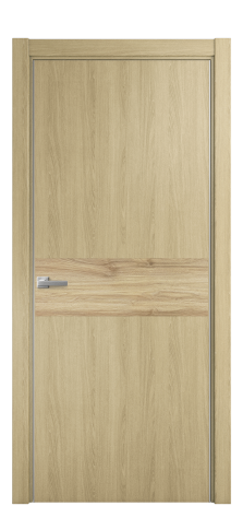 Дверь межкомнатная Duet 11 Цвет Maderaira oak amber Покрытие ПВХ WOOD NATURAL Наличник L 75 Цена 22988