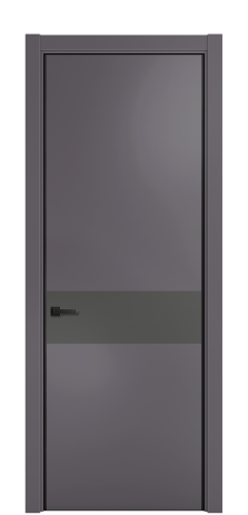 Дверь межкомнатная Дуэт 11 Цвет Фиолетовый Покрытие ЭМАЛИ Эмаль Наличник L 75 Цена 55220
