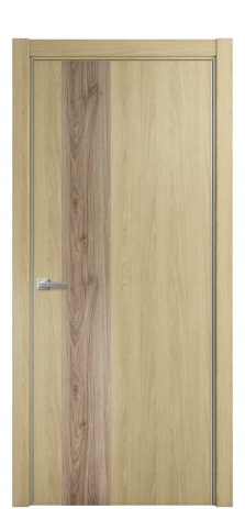 Дверь межкомнатная Duet 14 Цвет Maderaira oak amber Покрытие ПВХ WOOD NATURAL Наличник L 75 Цена 22988