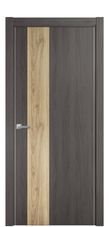 Дверь межкомнатная Duet 14 Цвет Maderaira oak agate Покрытие ПВХ WOOD NATURAL Наличник L 75 Цена 22988