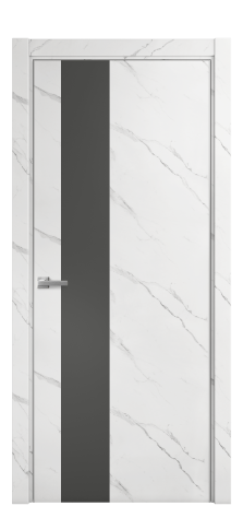 Дверь межкомнатная Duet 14 Цвет Monte white soft Покрытие ПВХ ORIGINAL Наличник L 75 Цена 22988
