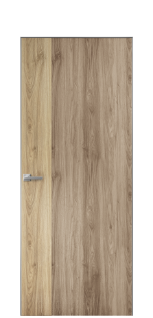 Дверь межкомнатная Duet 19 Цвет Орех NY классический Покрытие ПВХ WOOD NATURAL Наличник L 75 Цена 28735