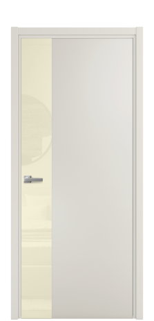 Дверь межкомнатная Ветро 19 Цвет Дымчатый Покрытие Эмаль  Наличник L 50 Цена 49875